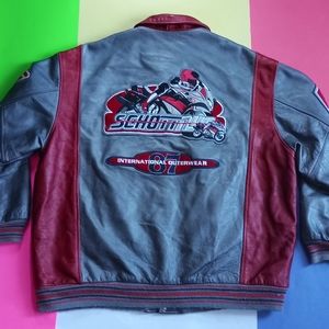 RARE Vintage Schott NYC Leather Motorcycle Jacket